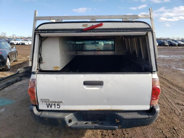 5TENX22N48Z535642 - 2008 TOYOTA TACOMA WHITE photo 6