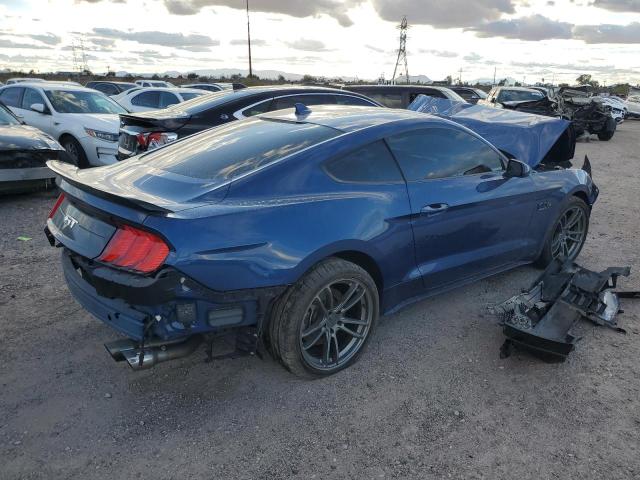 1FA6P8CF2P5299935 - 2023 FORD MUSTANG GT BLUE photo 3