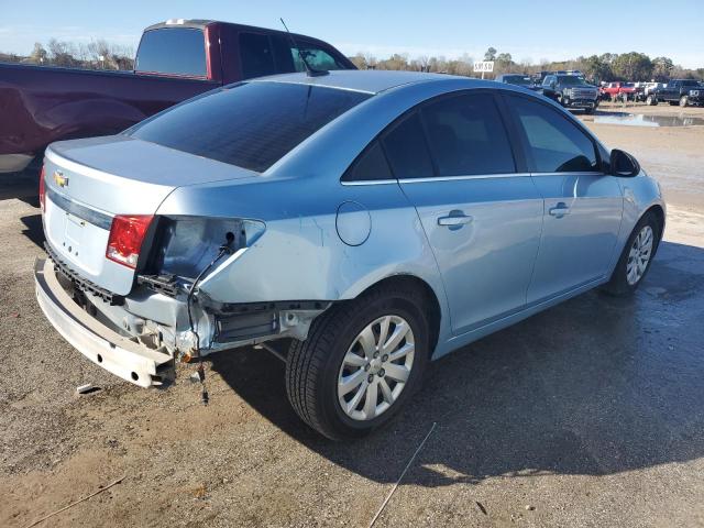 1G1PC5SH9B7200237 - 2011 CHEVROLET CRUZE LS BLUE photo 3