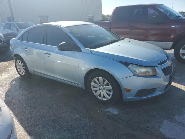 1G1PC5SH9B7200237 - 2011 CHEVROLET CRUZE LS BLUE photo 4