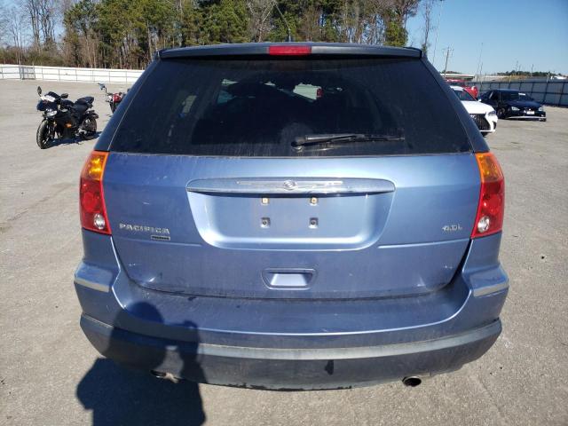 2A8GM68X17R265574 - 2007 CHRYSLER PACIFICA TOURING BLUE photo 6