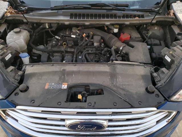 2FMPK3J96LBB01548 - 2020 FORD EDGE SEL BLUE photo 11