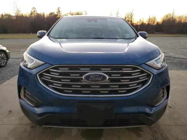 2FMPK3J96LBB01548 - 2020 FORD EDGE SEL BLUE photo 5