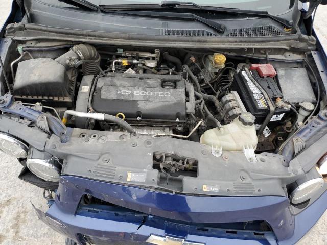 1G1JA5SH4D4251970 - 2013 CHEVROLET SONIC LS BLUE photo 11