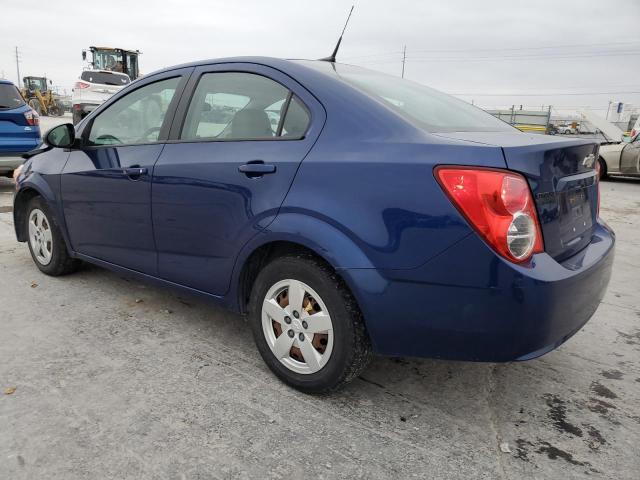 1G1JA5SH4D4251970 - 2013 CHEVROLET SONIC LS BLUE photo 2