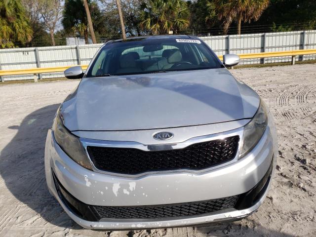 5XXGN4A71CG014074 - 2012 KIA OPTIMA EX SILVER photo 5