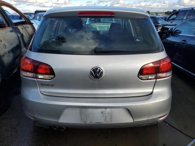 WVWDB7AJ8AW406375 - 2010 VOLKSWAGEN GOLF SILVER photo 6