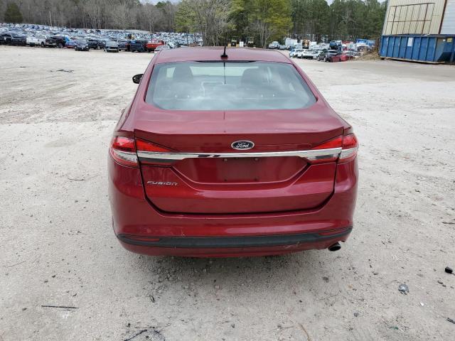 3FA6P0G72JR157478 - 2018 FORD FUSION S BURGUNDY photo 6