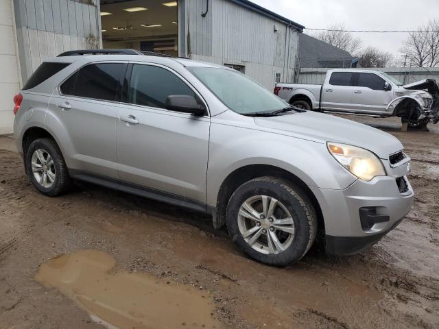 2GNALBEC4B1255131 - 2011 CHEVROLET EQUINOX LS SILVER photo 4