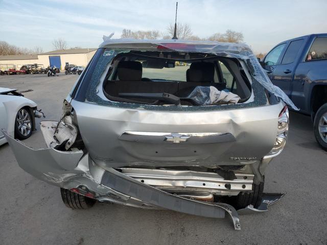 2GNALBEC7B1321283 - 2011 CHEVROLET EQUINOX LS SILVER photo 6