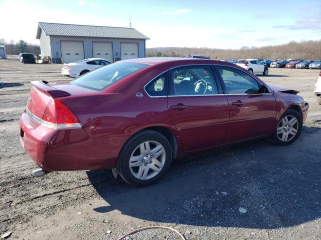 2G1WC581769218679 - 2006 CHEVROLET IMPALA LT RED photo 3