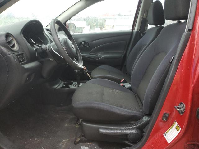 3N1CN7AP3CL858592 - 2012 NISSAN VERSA S RED photo 7