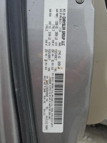 2C4RC1CG9ER249505 - 2014 CHRYSLER TOWN & COU TOURING L SILVER photo 13