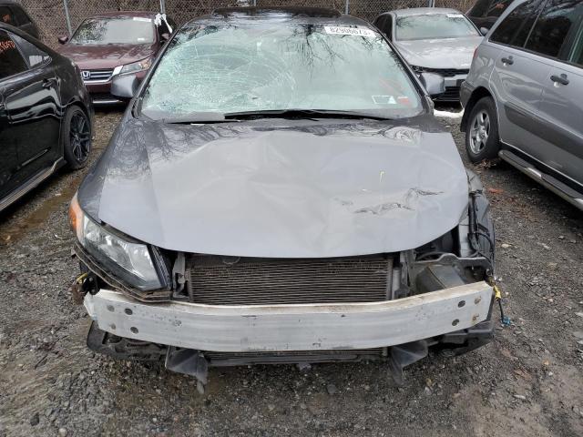 19XFB2F96CE314219 - 2012 HONDA CIVIC EXL Մոխրագույն լուսանկար 5