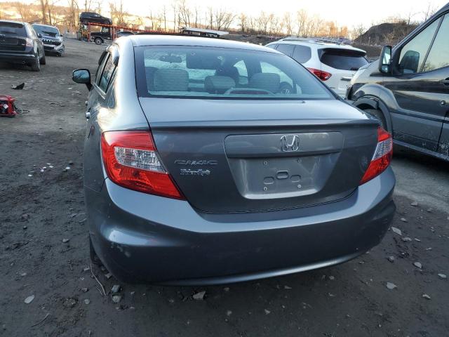 19XFB2F96CE314219 - 2012 HONDA CIVIC EXL GRAY photo 6