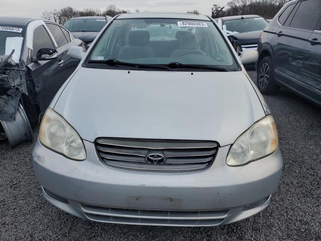 2T1BR32E84C262868 - 2004 TOYOTA COROLLA CE SILVER photo 5