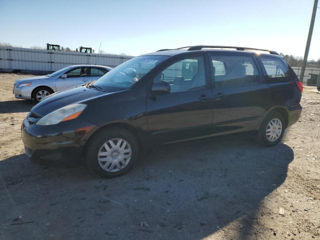 5TDZK23C08S128461 - 2008 TOYOTA SIENNA CE BLACK photo 1