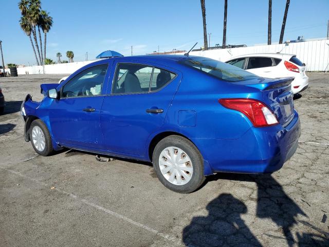 3N1CN7AP7HL801254 - 2017 NISSAN VERSA S BLUE photo 2