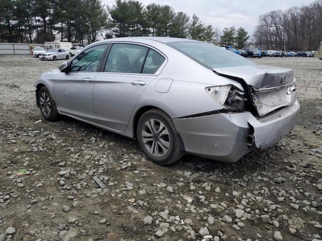 1HGCR2F34FA021292 - 2015 HONDA ACCORD LX SILVER photo 2