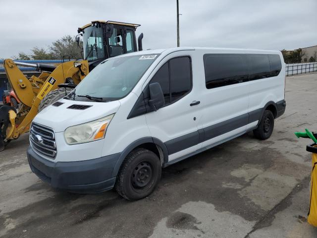 1FBZX2ZM1FKA18044 - 2015 FORD TRANSIT T-350 WHITE photo 1