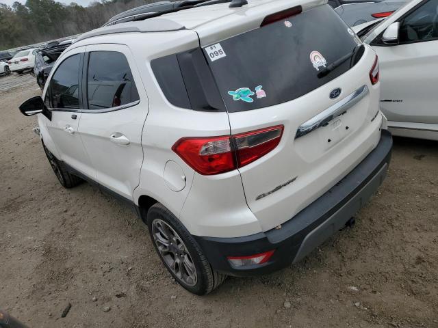 MAJ3P1VE9JC217314 - 2018 FORD ECOSPORT TITANIUM WHITE photo 2