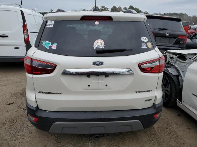 MAJ3P1VE9JC217314 - 2018 FORD ECOSPORT TITANIUM WHITE photo 6