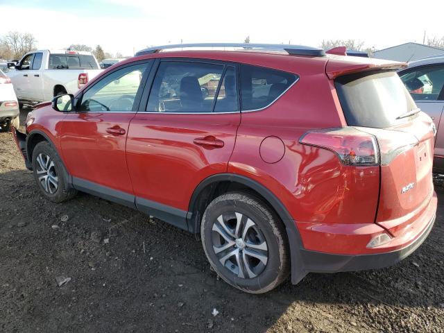 JTMBFREV4HJ130773 - 2017 TOYOTA RAV4 LE RED photo 2