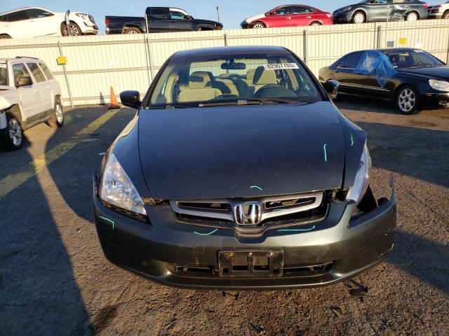 1HGCM56435A004829 - 2005 HONDA ACCORD LX TEAL photo 5