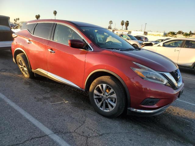 5N1AZ2MG6JN190786 - 2018 NISSAN MURANO S RED photo 4