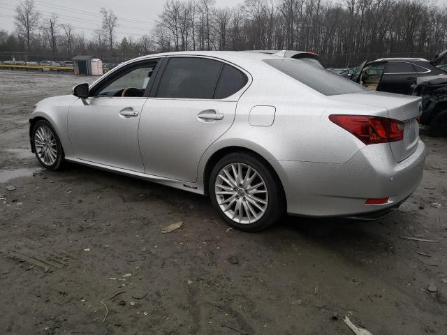 JTHBS1BL3D5004163 - 2013 LEXUS GS 450H SILVER photo 2