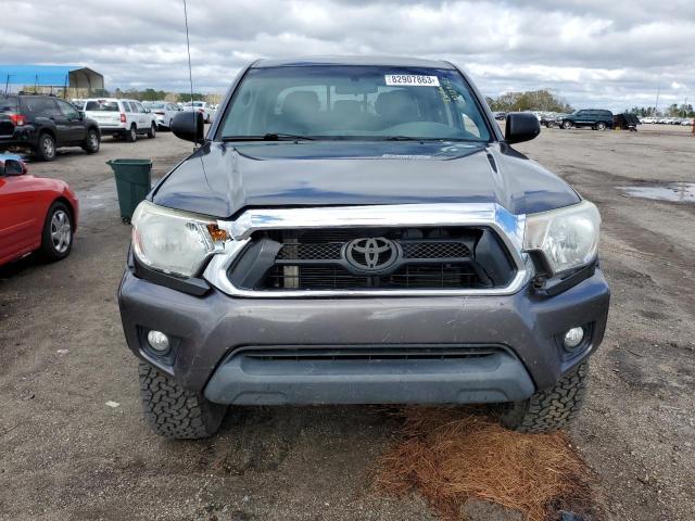 5TFMU4FN6FX036050 - 2015 TOYOTA TACOMA DOUBLE CAB LONG BED GRAY photo 5