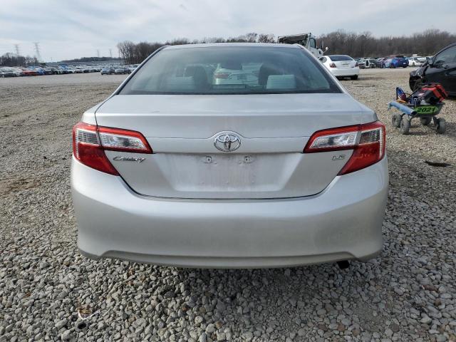 4T4BF1FK8CR248341 - 2012 TOYOTA CAMRY BASE SILVER photo 6