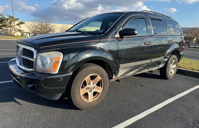 1D4HB48N96F103107 - 2006 DODGE DURANGO SLT BLACK photo 2