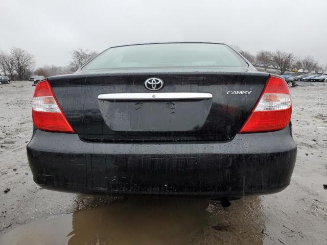 4T1BE32K14U313448 - 2004 TOYOTA CAMRY LE BLACK photo 6