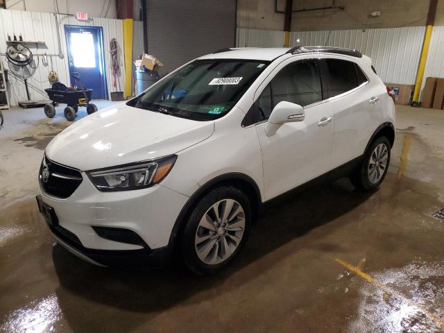 KL4CJASB2JB587493 - 2018 BUICK ENCORE PREFERRED WHITE photo 1