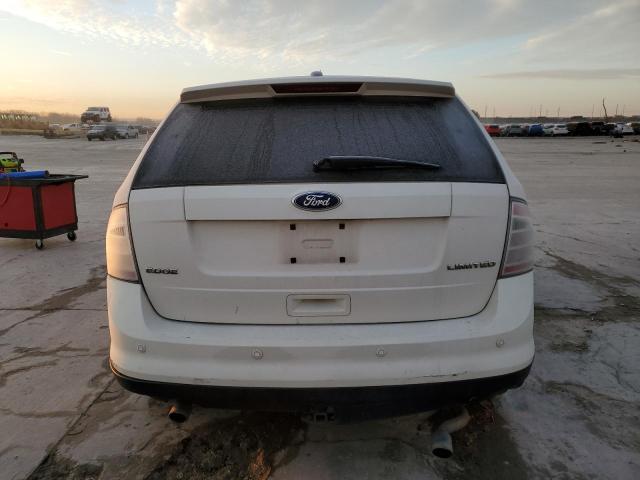 2FMDK39C18BA49191 - 2008 FORD EDGE LIMITED WHITE photo 6