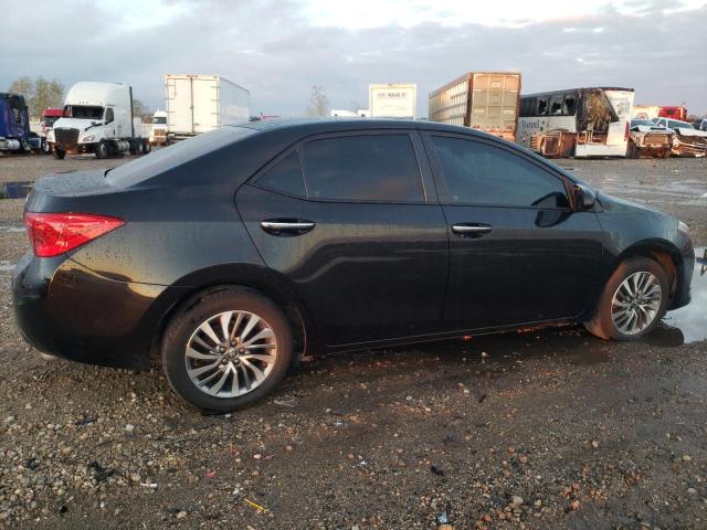 5YFBURHE3HP617802 - 2017 TOYOTA COROLLA L BLACK photo 3