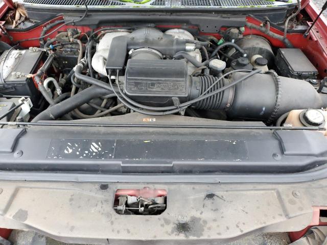 5LMFU28R71LJ23414 - 2001 LINCOLN NAVIGATOR წითელი ფოტო 12