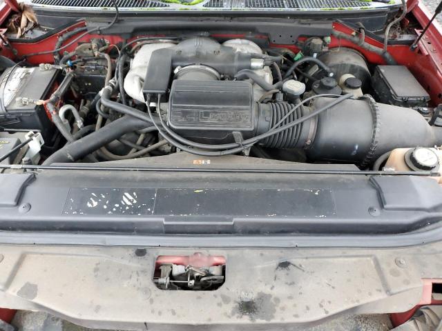 5LMFU28R71LJ23414 - 2001 LINCOLN NAVIGATOR RED photo 12