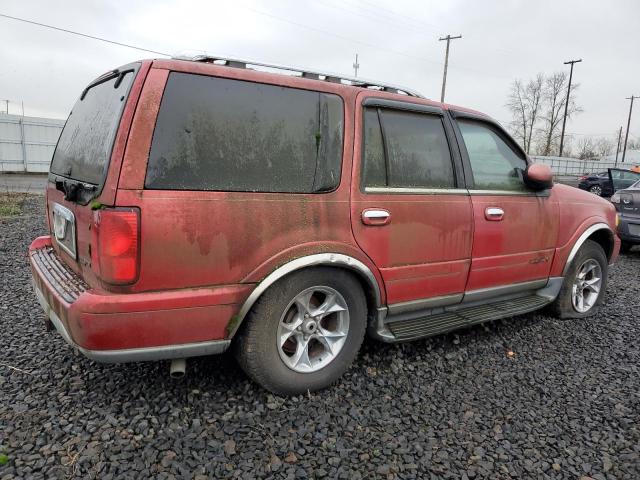 5LMFU28R71LJ23414 - 2001 LINCOLN NAVIGATOR წითელი ფოტო 3