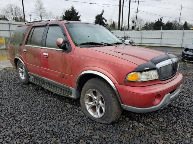 5LMFU28R71LJ23414 - 2001 LINCOLN NAVIGATOR RED photo 4