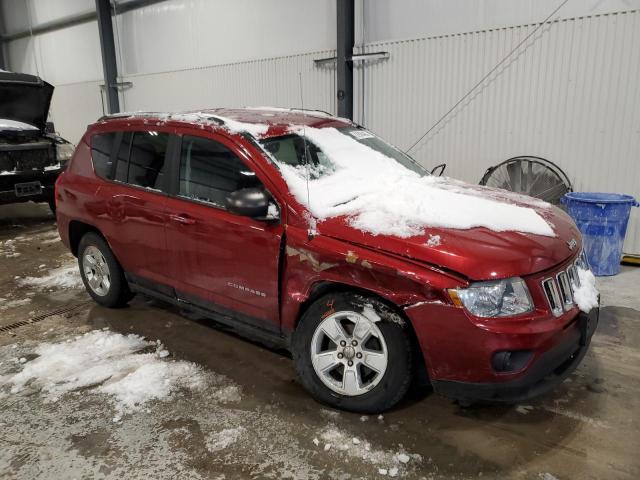 1C4NJCBA3DD169163 - 2013 JEEP COMPASS SPORT MAROON photo 4