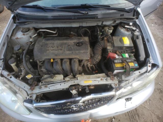 2T1BR32E85C369632 - 2005 TOYOTA COROLLA CE SILVER photo 11