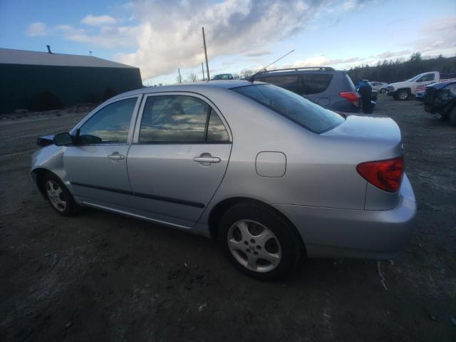 2T1BR32E85C369632 - 2005 TOYOTA COROLLA CE SILVER photo 2