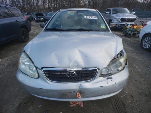 2T1BR32E85C369632 - 2005 TOYOTA COROLLA CE SILVER photo 5