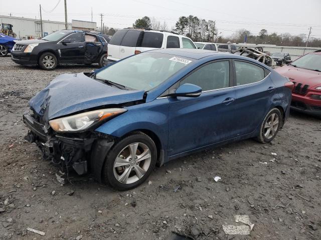 KMHDH4AE9GU566880 - 2016 HYUNDAI ELANTRA SE BLUE photo 1