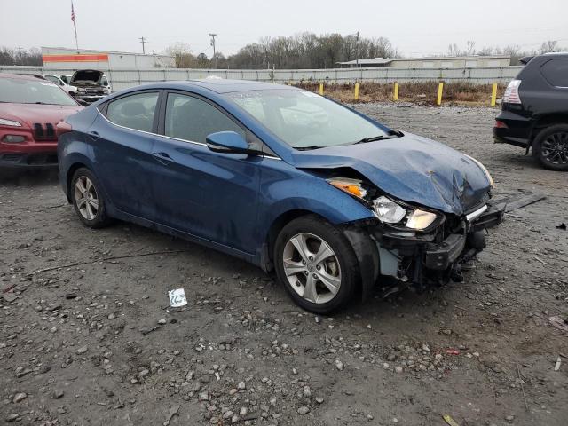 KMHDH4AE9GU566880 - 2016 HYUNDAI ELANTRA SE BLUE photo 4