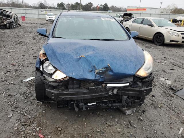 KMHDH4AE9GU566880 - 2016 HYUNDAI ELANTRA SE BLUE photo 5