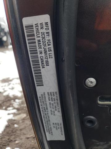 2C3CDZFJ4NH121658 - 2022 DODGE CHALLENGER R/T SCAT PACK CHARCOAL photo 13