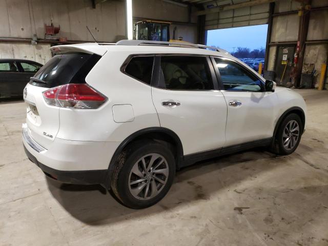 5N1AT2MV2FC791728 - 2015 NISSAN ROGUE S WHITE photo 3